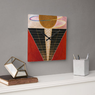 Horloge Carrée Retable, Groupe X, No.2 par Hilma af Klint