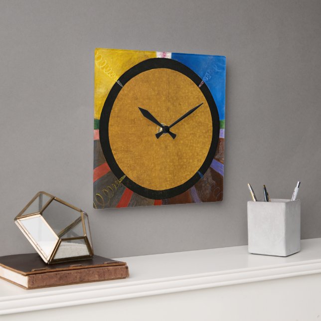 Horloge Carrée Retable, Groupe X, No 3 par Hilma af Klint (Bureau)