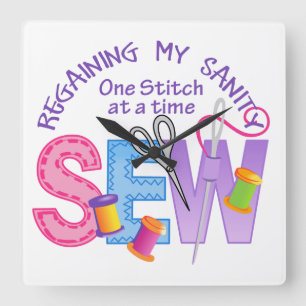 Horloge Carrée Retrouver ma santé