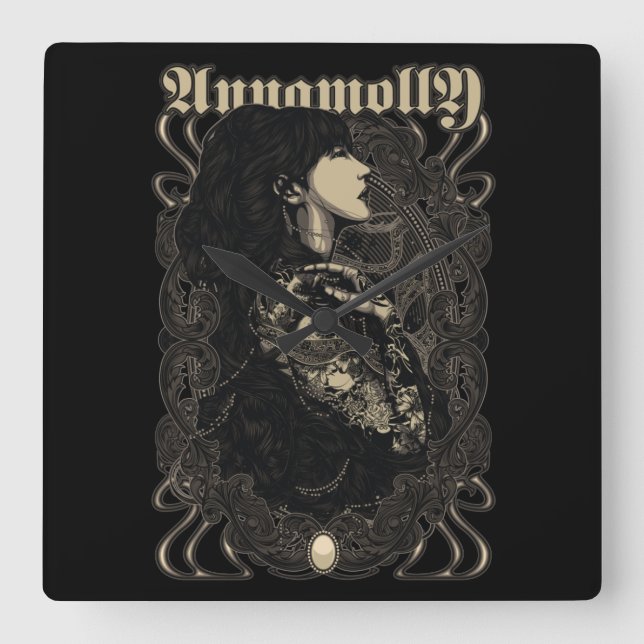 Horloge Carrée Rindu (homonymie) (Recto)