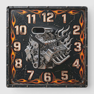 Horloge Carrée Rod Hot