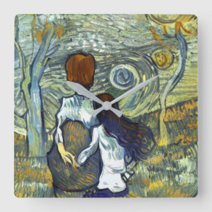 HORLOGE CARRÉE ROMANCE