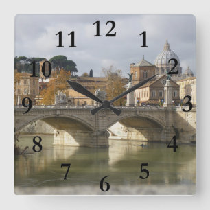 Horloge Carrée Rome bridge
