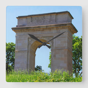 Horloge Carrée Rosedale World War