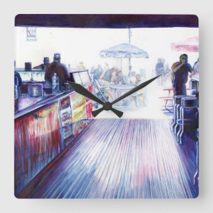 Horloge Carrée Ruby's, Coney Island, New York