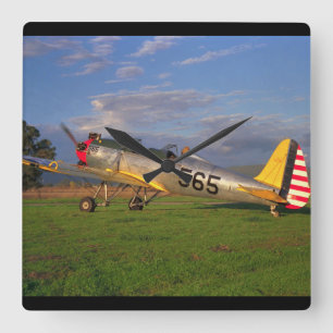 Horloge Carrée Ryan, PT-22, WWII_Classic Aviation