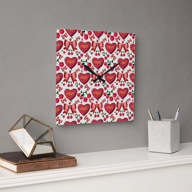 Horloge Carrée Sac fourre-tout (Bureau)