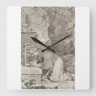 Horloge Carrée Saint Claude La Colombière Prêtre et Confesseur