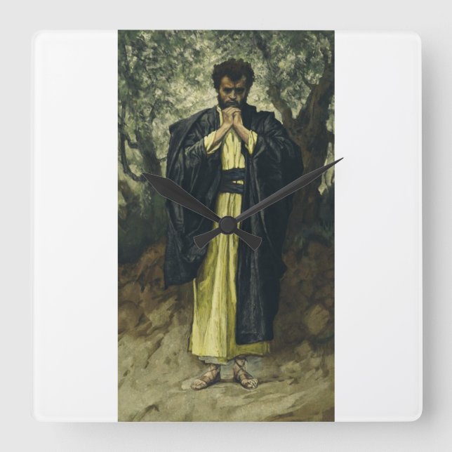 Horloge Carrée Saint Matthieu par James Tissot (Recto)