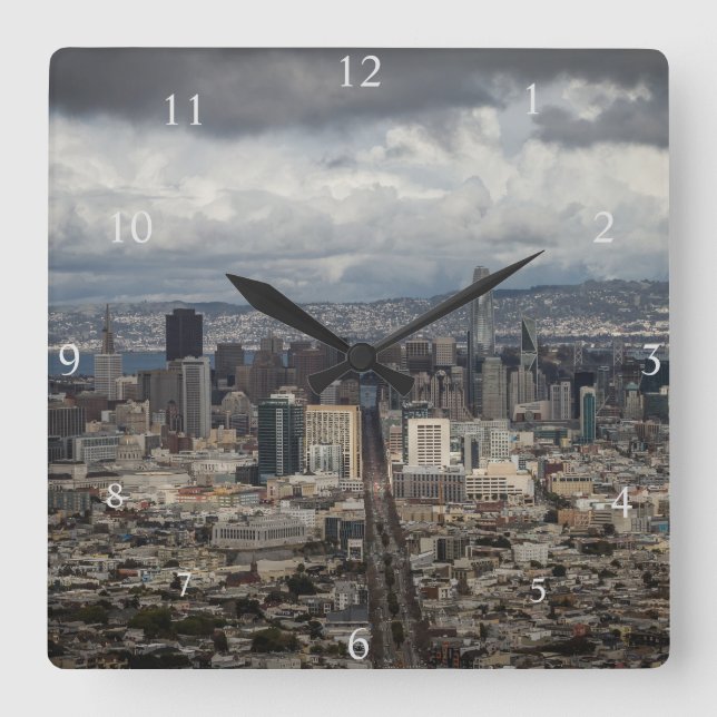 Horloge Carrée San Francisco (Recto)