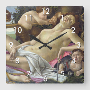 Horloge Carrée Sandro Botticelli