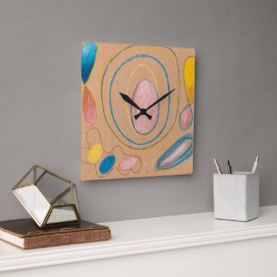 Horloge Carrée Sans titre, 1908 par Hilma af Klint