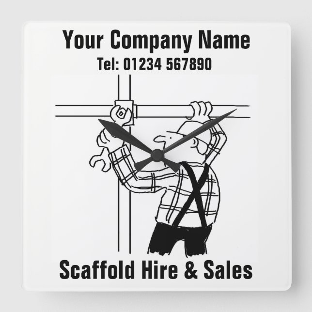 Horloge Carrée Scaffolding Hire and Sales (Recto)