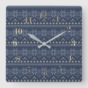 Horloge Carrée Scandinavian