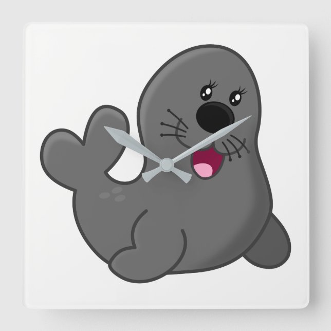 Horloge Carrée Sceau (Recto)