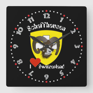 Horloge Carrée Schaffhouse - Suisse - Suisse - Svizzera