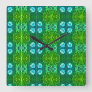 Horloge Carrée Sci-Fi