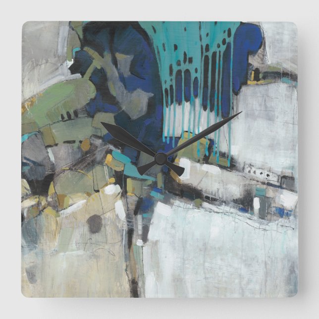 Horloge Carrée Séparation (Recto)