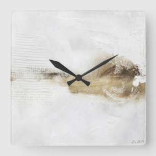 Horloge Carrée sérénité 4