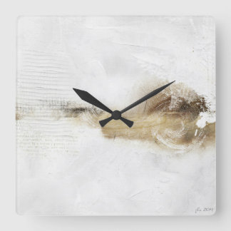 Horloge Carrée sérénité 4