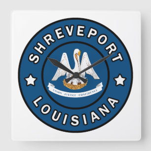 Horloge Carrée Shreveport Louisiane