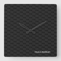 Simple Plain Black Gray