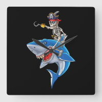 Skeleton Pirate équitation Requin mignonette Garço