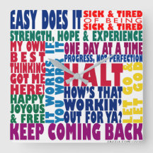 Slogans en 12 étapes