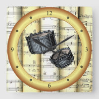 Snare Drums ~ RollSheet Music ~ Gold Ring ~ * ~ ~ 