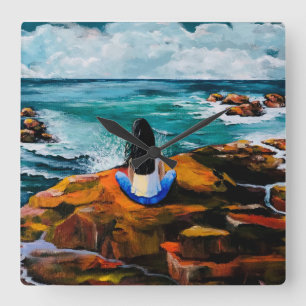 Horloge Carrée Solace