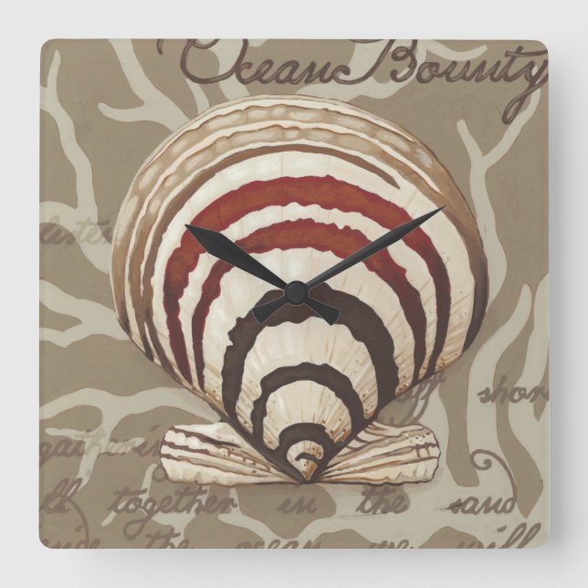 Horloge Carrée Sonnet II (Recto)