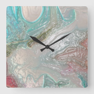 HORLOGE CARRÉE SPIRIT DE PEARL BEAU MUR CLOS
