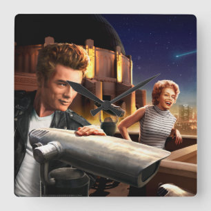 Horloge Carrée Stargazers