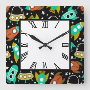 Horloge Carrée Station spatiale