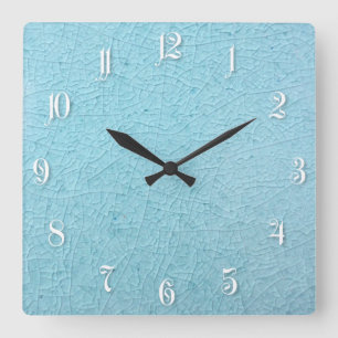 Horloge Carrée Stone texture
