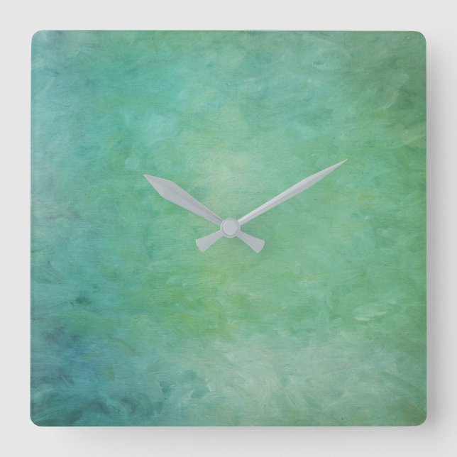 Horloge Carrée Style classique Couleurs (Recto)