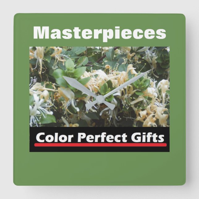 Horloge Carrée Succès promotionnel (Recto)