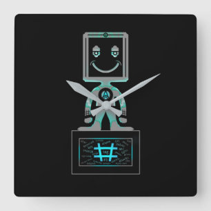 Horloge Carrée #Super Hero