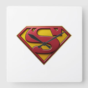 Horloge Carrée Superman