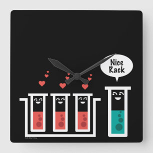 Horloge Carrée Support intéressant