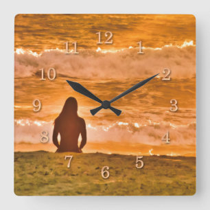 HORLOGE CARRÉE SURFER SWAMI