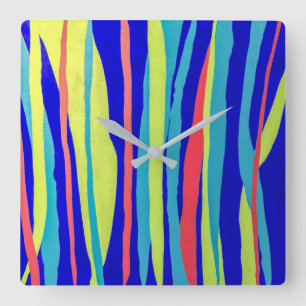 Horloge Carrée Surf's Up Wall Clock