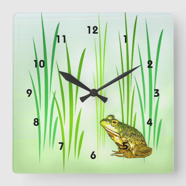 Horloge Carrée Sweet Princess Charming (Recto)