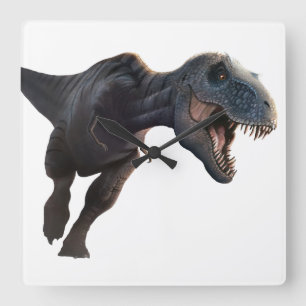 Horloge Carrée T Rex 2