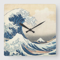 Tableau des vagues japonaises du tsunami