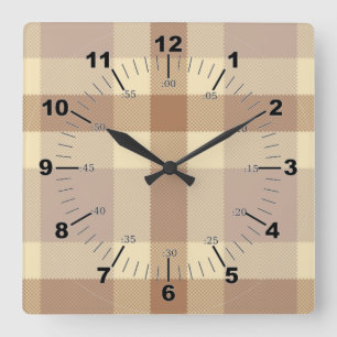 Horloge Carrée Tatan Tan De Crème