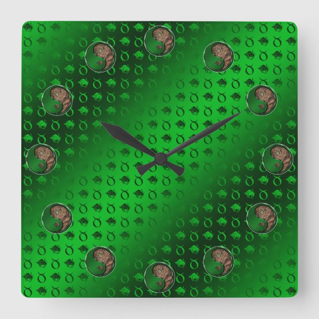 Horloge Carrée Taureau (Recto)
