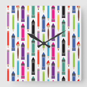 Horloge Carrée Teacher Gift Teachers Inspire You
