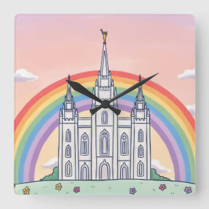 Horloge Carrée Temple de Salt Lake City