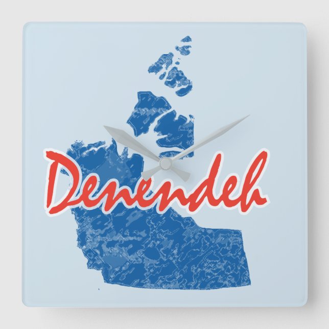 Horloge Carrée Territoires du Nord-Ouest (Recto)